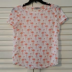Adorable Flamingo Blouse